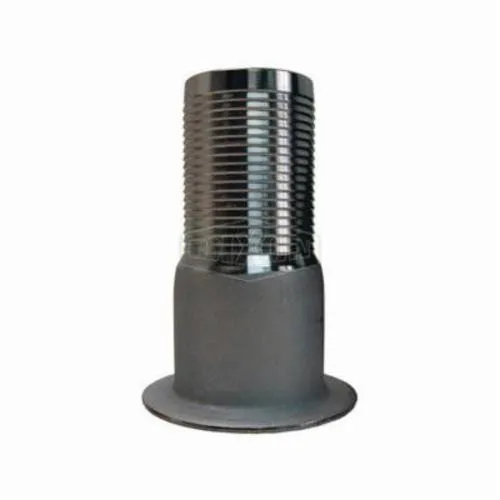 Dixon® N35 King™ Turned Back Hose Nipple, 3 in Nominal, Carbon Steel, Plated, Domestic
